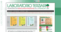 Desktop Screenshot of laboratorioterziario.it